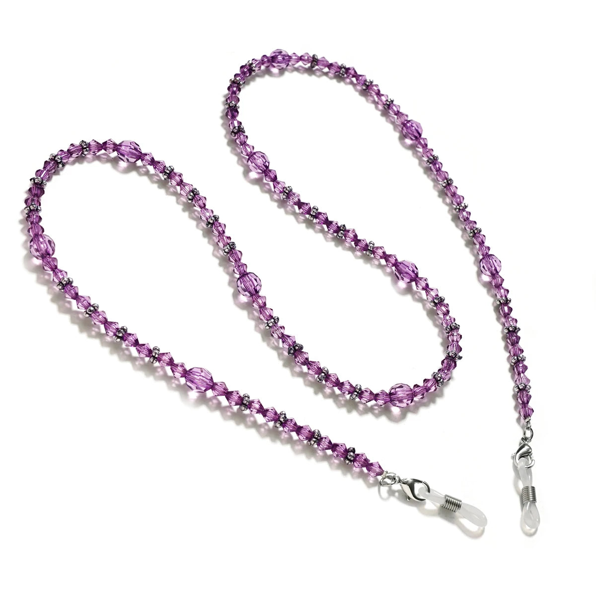 Acrylic  fashion Simple Vintage Casual Beaded Eyeglass Eyewears Sunglasses Reading Glasses Chain Cord Holder
