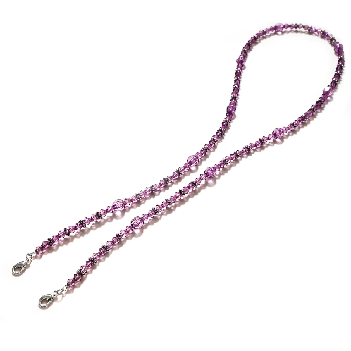 Acrylic  fashion Simple Vintage Casual Beaded Eyeglass Eyewears Sunglasses Reading Glasses Chain Cord Holder