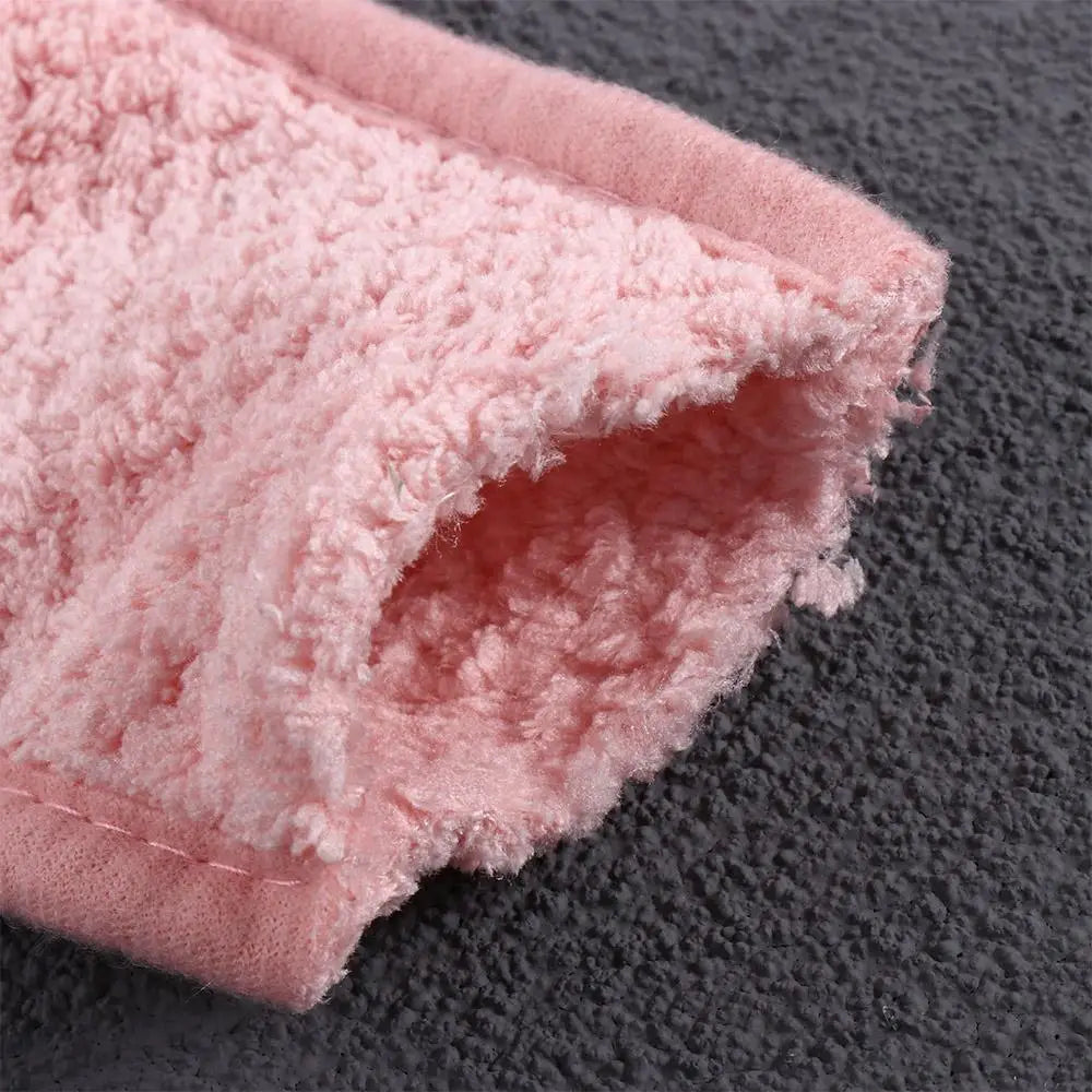 Women Hair accessories Facial Shower Bath Adjustable Turban Coral Fleece Headband Face Wash Hairband Wrap Tiara