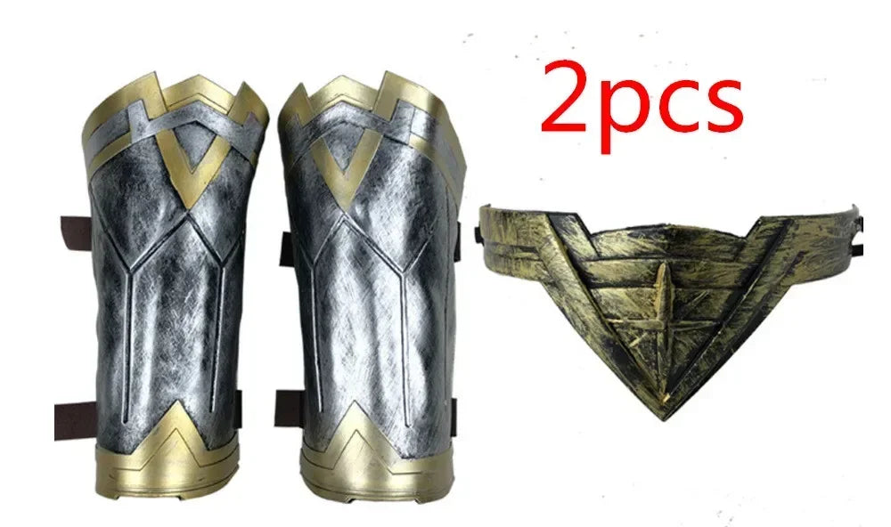 2025 Princess Diana Cosplay Armband Gauntlet Tiara Wrist Lasso of Truth Accessory Props Super Woman Halloween Costume Headdress