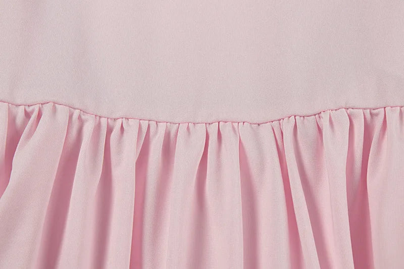 Woman Clothing Elegant Party Dresses 2026 Women's Dress Fashionable Round Neck Slim Slit Splicing Dress Summer Long Dresses Robe