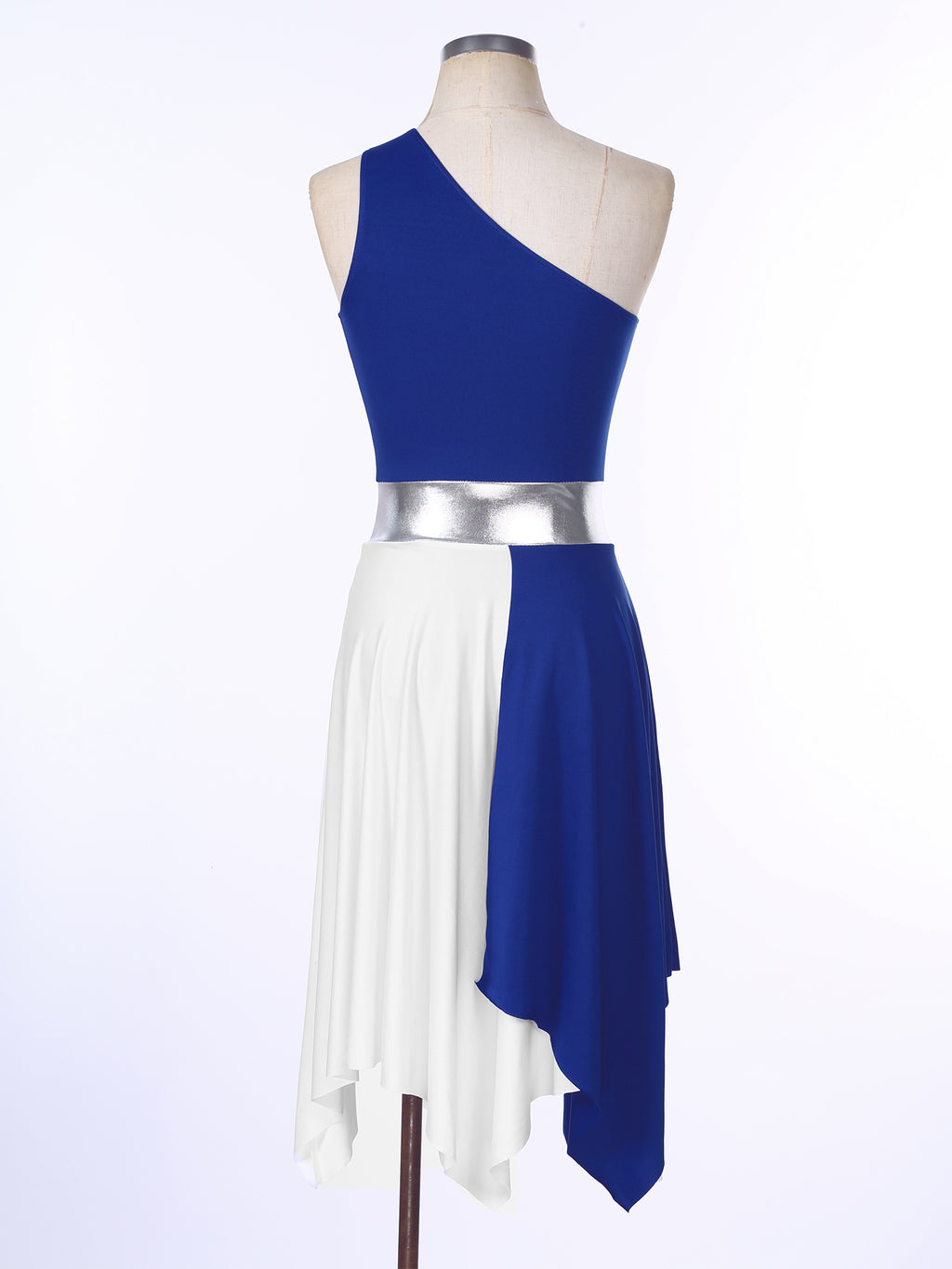 Women Ladies Lyrical Praise Dance Dress Performance Costume Modern Contemporary Celebration of Spirit Dancewear Split Long Dress