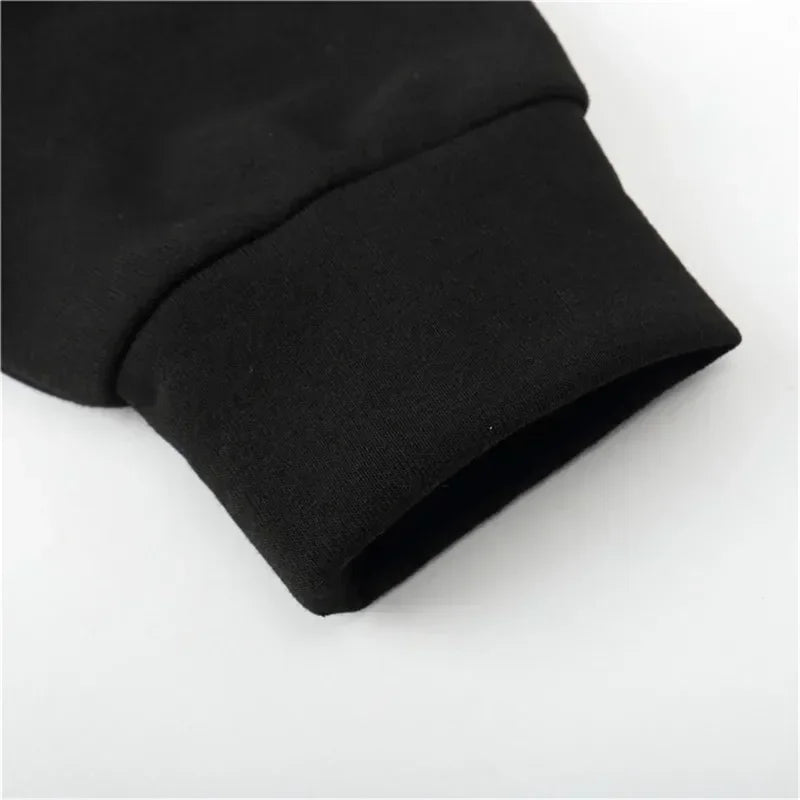 New loose hooded sweatshirt with WWE logo print, men's and women's fashionable sweaters, casual hooded sweatshirt, men's long sl