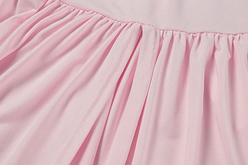 Woman Clothing Elegant Party Dresses 2026 Women's Dress Fashionable Round Neck Slim Slit Splicing Dress Summer Long Dresses Robe