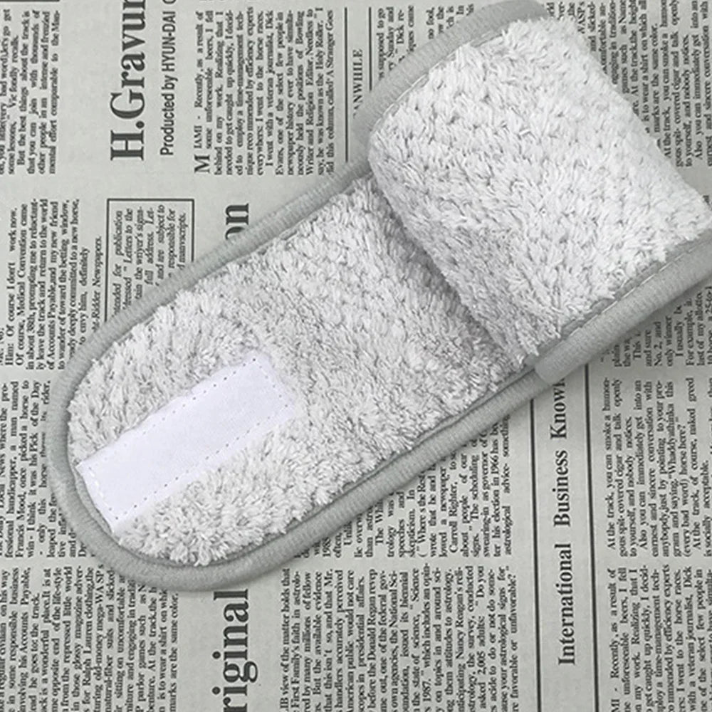 Women Hair accessories Facial Shower Bath Adjustable Turban Coral Fleece Headband Face Wash Hairband Wrap Tiara