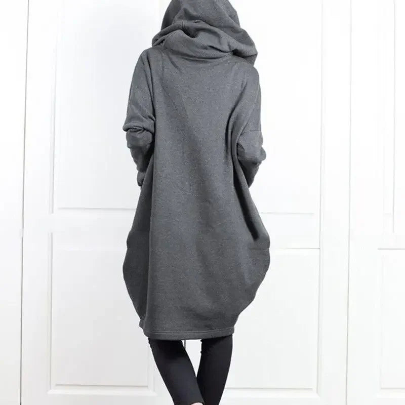 Hoodies Baggy Hooded Sweatshirt for Women Full Zip Up Woman Tops With Zipper New In Loose Harajuku Fashion Outerwears M E Basic