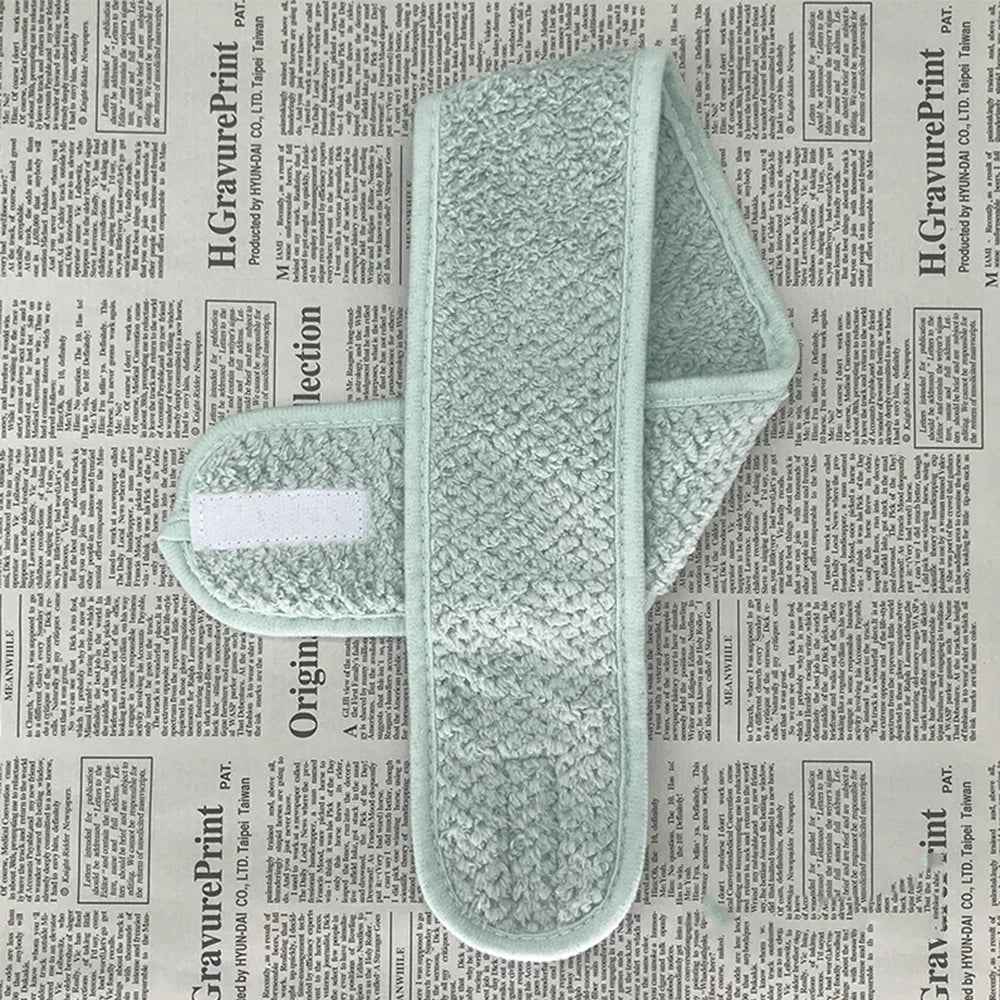 Women Hair accessories Facial Shower Bath Adjustable Turban Coral Fleece Headband Face Wash Hairband Wrap Tiara