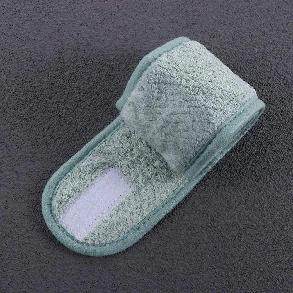 Women Hair accessories Facial Shower Bath Adjustable Turban Coral Fleece Headband Face Wash Hairband Wrap Tiara