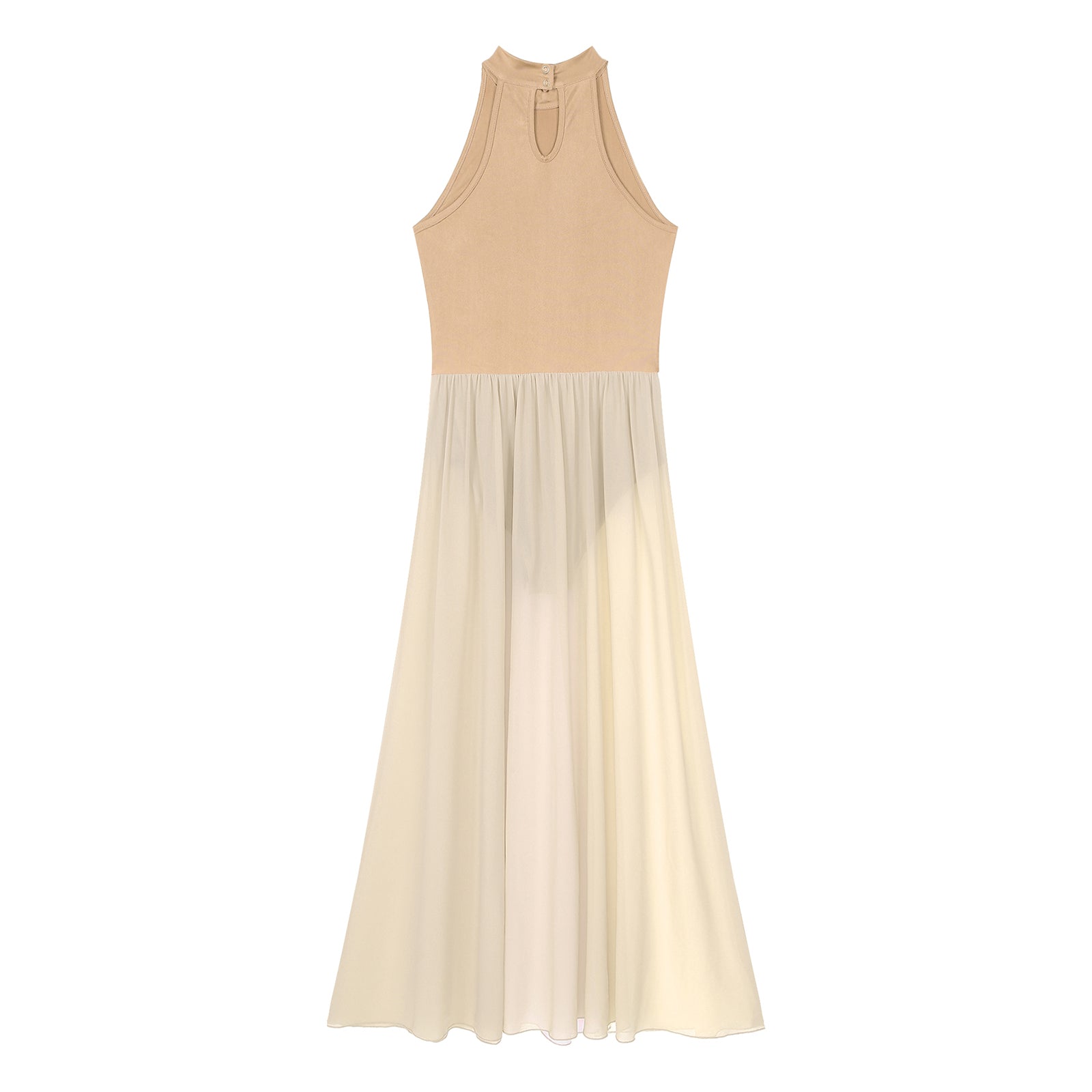 Women Ladies Lyrical Praise Dance Dress Performance Costume Modern Contemporary Celebration of Spirit Dancewear Split Long Dress